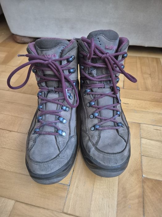 Ghete Lowa Renegade GTX Mid W, Gore-Tex & Vibram, Damă - 39
