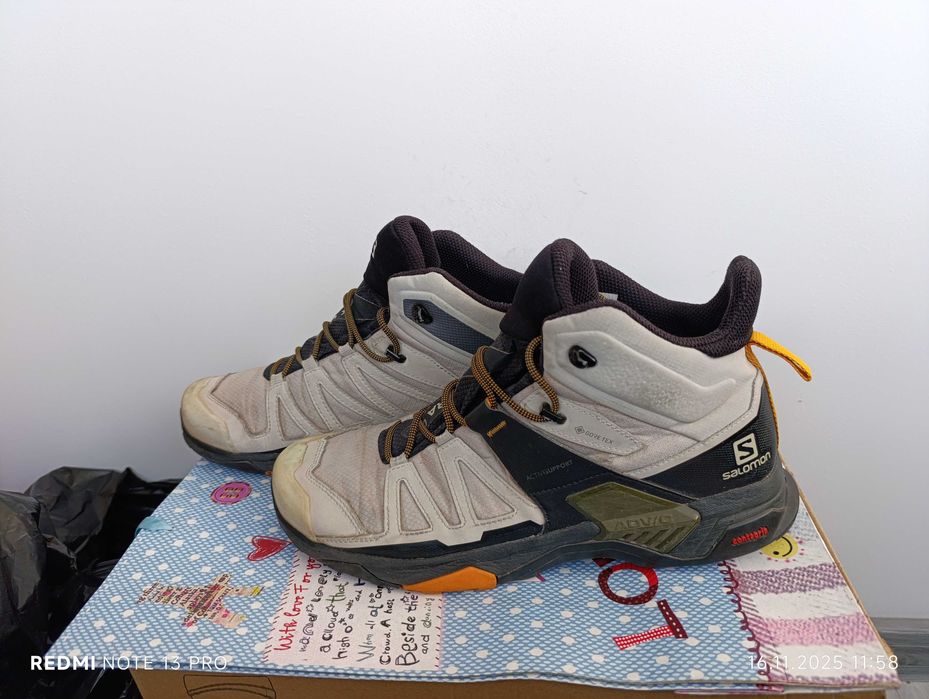 Salomon X Ultra 4 Mid Gore-Tex''оригинални туристически боти 45.5 номе