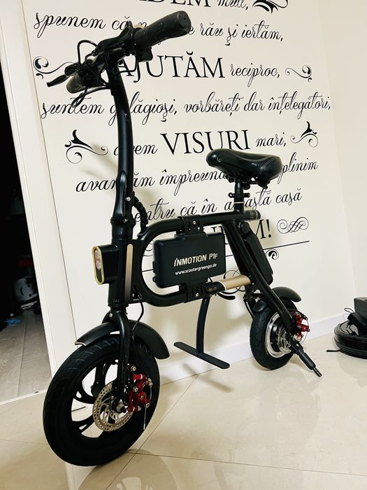Bicicleta electrica pliabila INMMOTION P1F 35km/h Topoloveni • OLX.ro