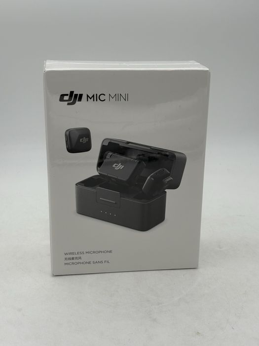DJI Mic Mini (2 TX + 1 RX + Charging Case), sigilat, transport inclus