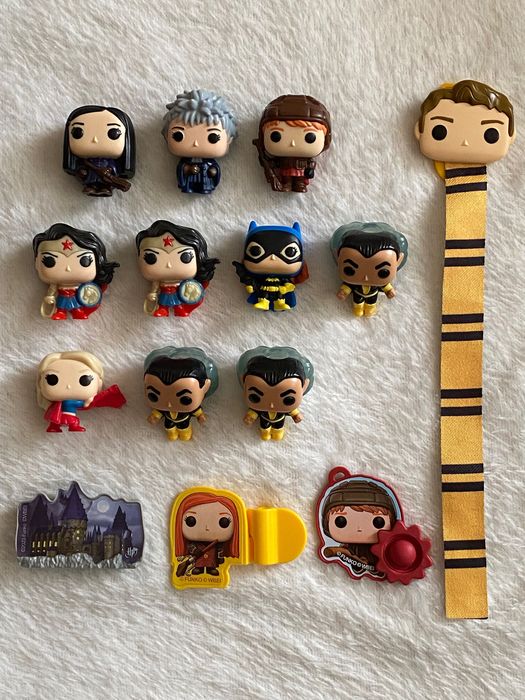 Funko Pop Harry Potter и DC от Kinder Joy