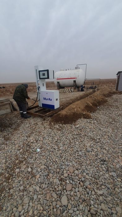 газ заправка газгольдер