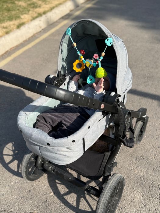 Детская коляска люлька + прогулочный блок babyjogger city select lux