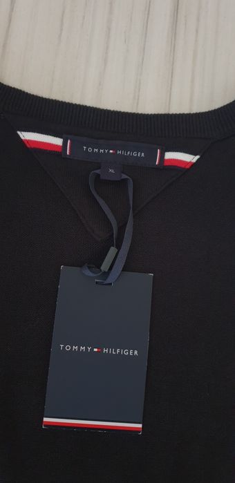 Tommy Hilfiger Cotton / Knit  XL НОВО! ОРИГИНАЛ! Мъжки Памучен Пуловер