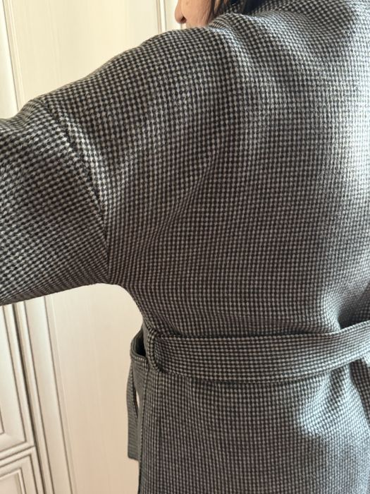 женское длинное пальто