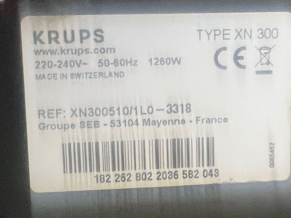 Krups Nespreso aparat cafea capsule