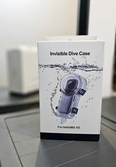 Carcasa subacvatica 50m invizibila camera de actiune Insta360 X3