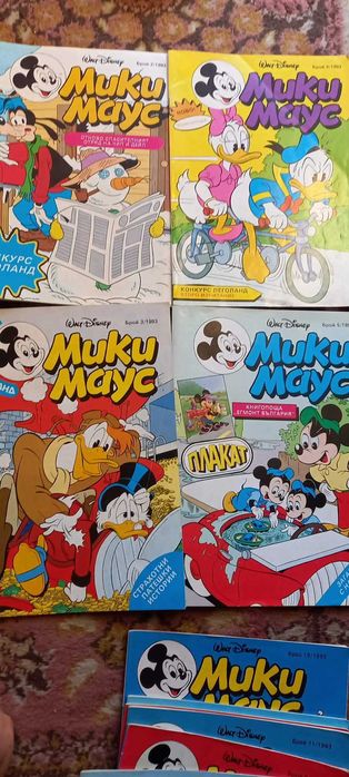 Списания мики маус 91/92/93/94г