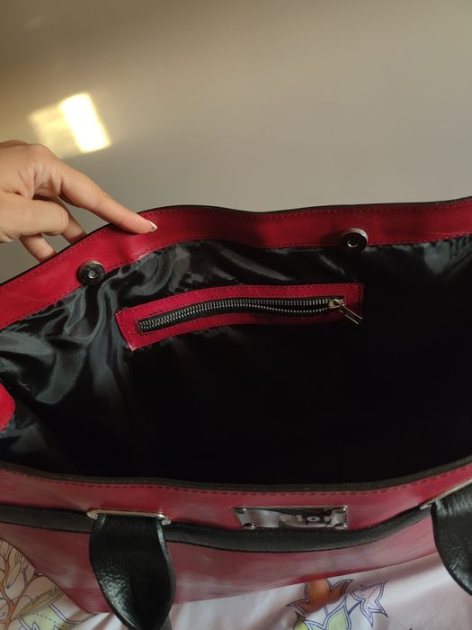 Geanta piele naturala