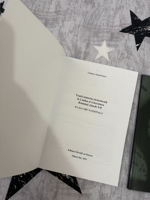Vand culegeri de matematica respectiv limba si literatura romana
