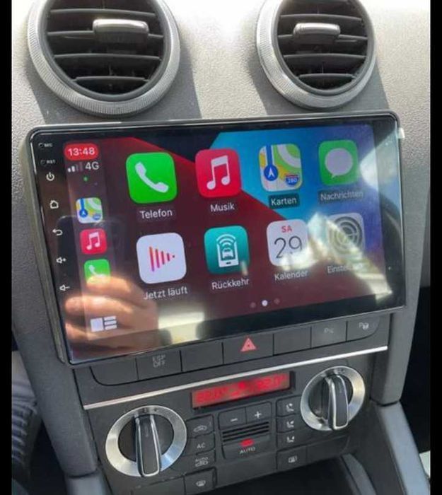 1-8GB Navigatie Audi A4 B6 B7 A3 8P Seat Exeo - Bluetooth CARPLAY WIFI