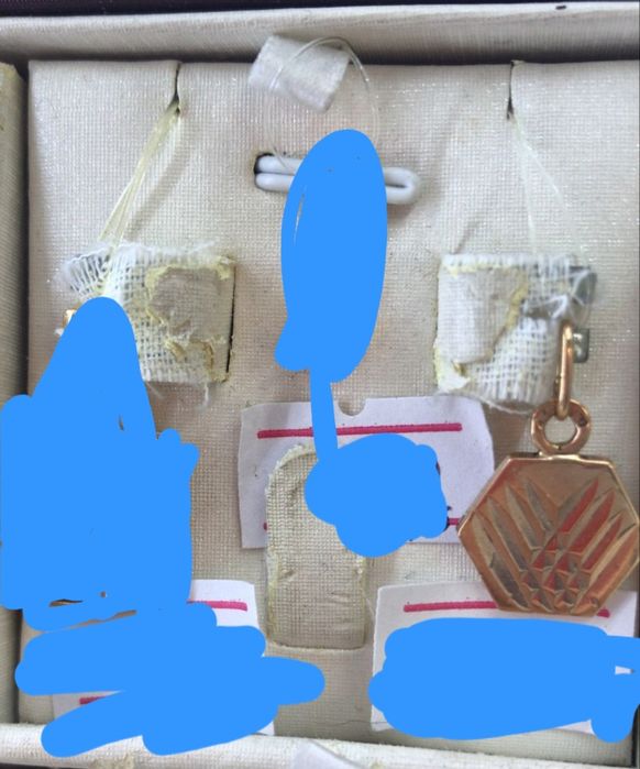 Золотой кулон за 1 гр. 45000 тг.