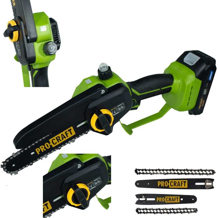 Fierastrau cu lant pe acumulator cu Ungere ..