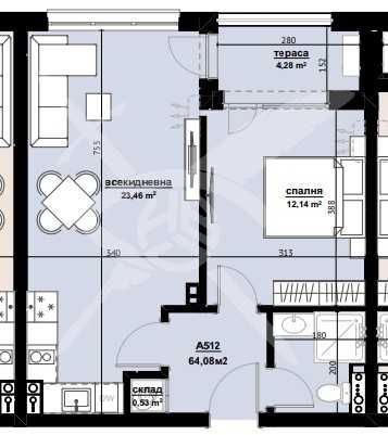 Двустаен - Хоризонт