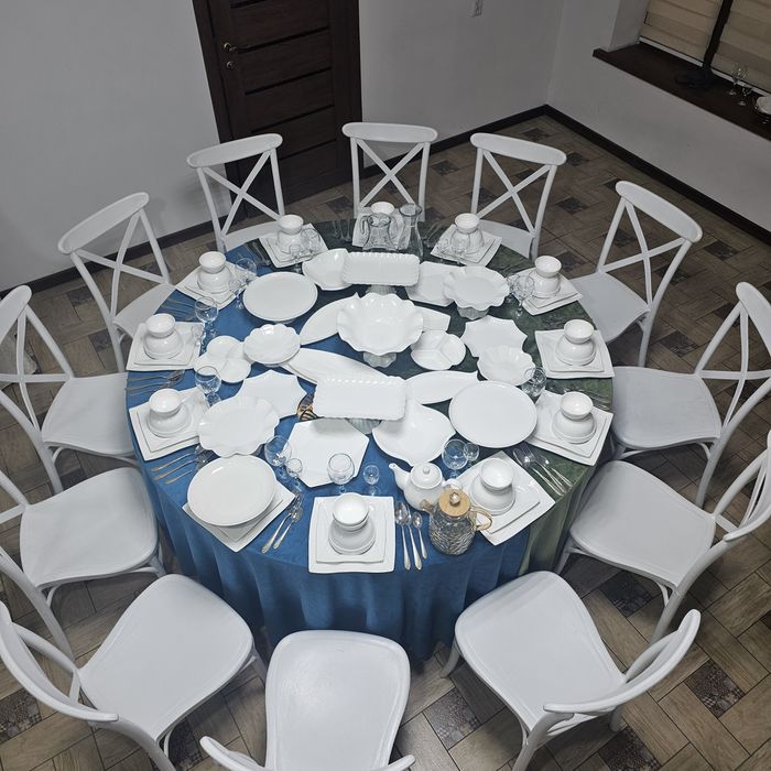 Прокат Аренда Стол Посуда Самал 3