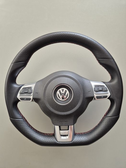 VW Scirocco скосен волан с еърбег + DSG пера/GTD/ GTI – Golf 5/6, Passat B6/B7, Caddy