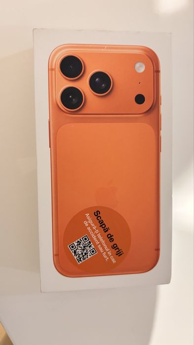 Iphone 17 pro, 256 g, orange