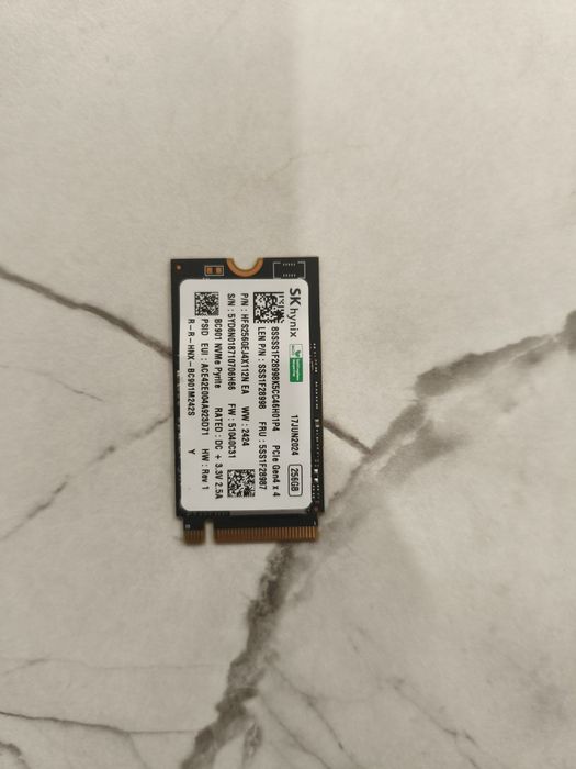 Ssd m2 nvme 256gb