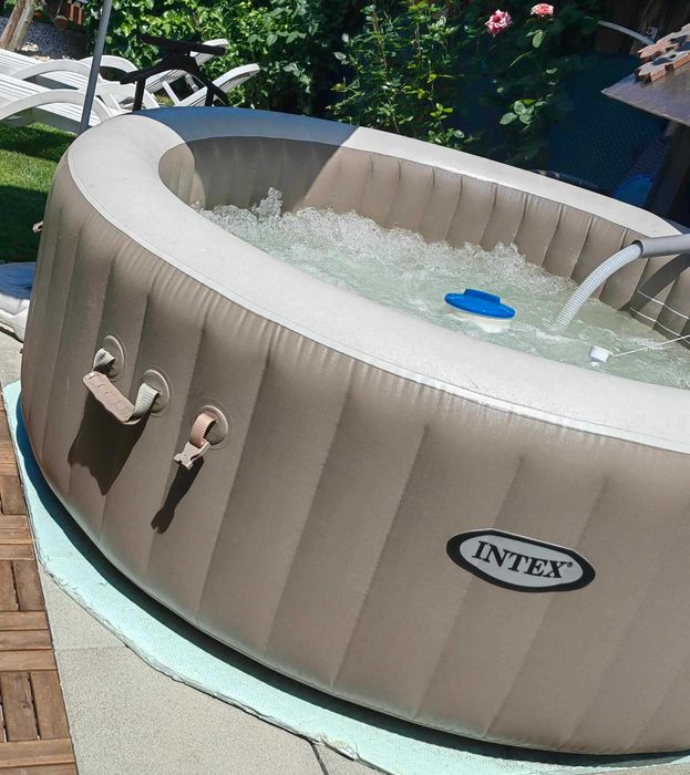 piscina confabila jacuzzi INTEX PureSpa Bubble Massage