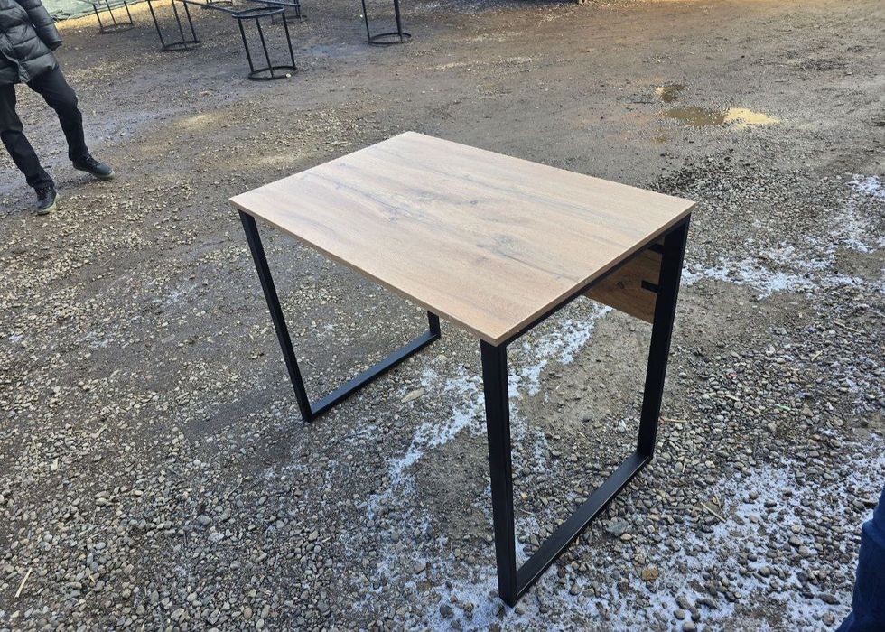 Лофт стол 90×60 loft stol 1kishilik