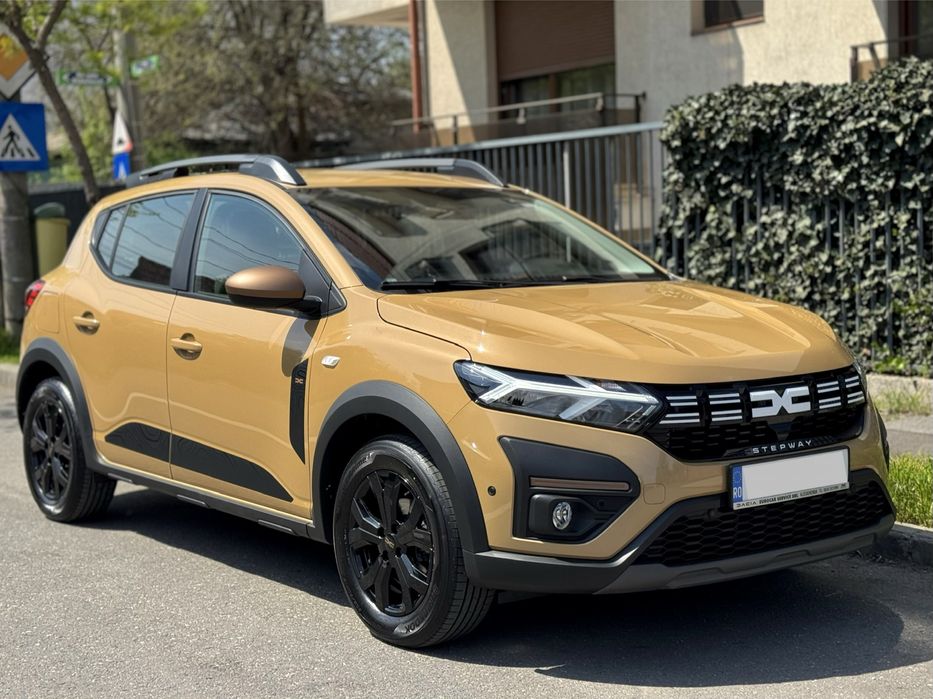 Dacia Sandero Stepway EXTREME+ / 2025 luna 06 / 16.000 KM / culoare nouă BEIGE OCHRE SAFARY / ECO G 100 CP GPL din Fabrică / GARANȚIE 2030-06.