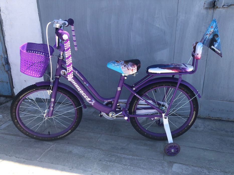 Велосипед для девочки 5-8 лет новый