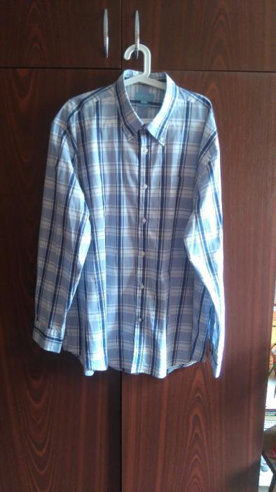 Camasa Soul Rebel maneca lunga ,in carouri,masura XXL ( merge si XL)