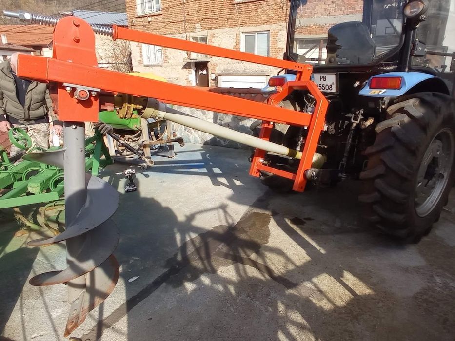 Ямкокопател със свредла