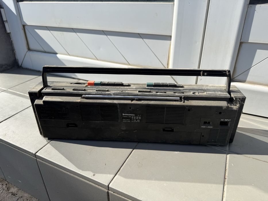 Radio-casetofon vintage International AK-21 – dublu casetofon