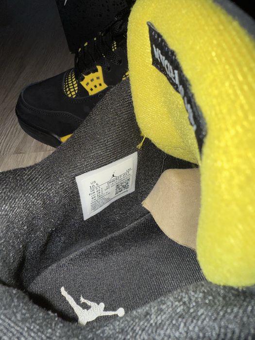 Air Jordan 4 Retro Yellow Thunder size:44,5
