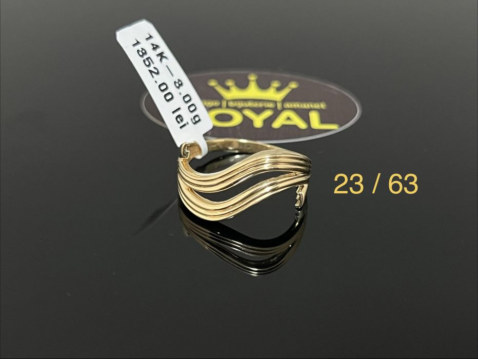 Bijuteria Royal CB : Inel dama aur 14k 585  3,00 gr