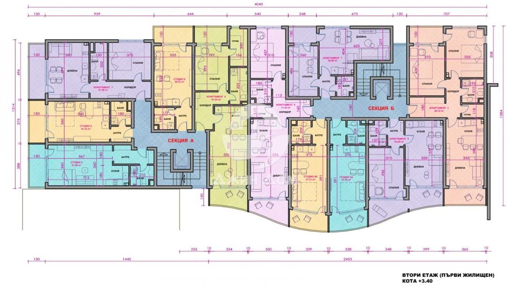 Продава се Двустаен апартамент в Поморие - 67 кв.м за 1080 €/кв.м - Снимка #9