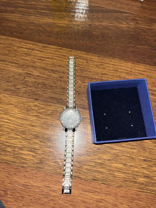 Ceas Iced Out cu pietricele (Y2K,ICE,SWAROVSKI)