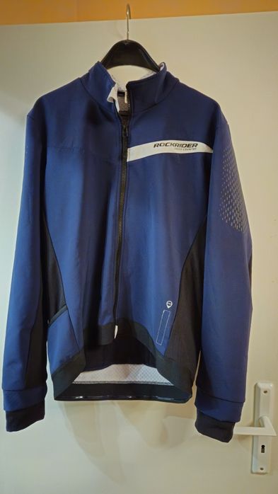 Мъжка ветровка за планинско колоездене Rockrider