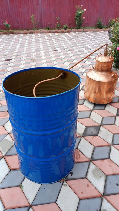 Cazane tuica de cupru și inox