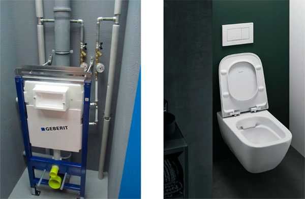 Установка раковины унитаза и инсталляции унитаз смеситель