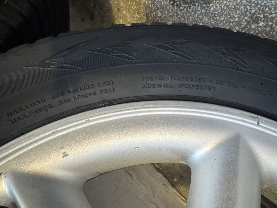 Гуми с джанти за Рено Сценик 185/65/15 M+S