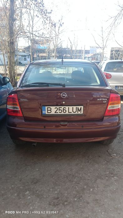Opel Astra G  – Benzină + GPL – Bucuresti

Vând Opel Astra G 20