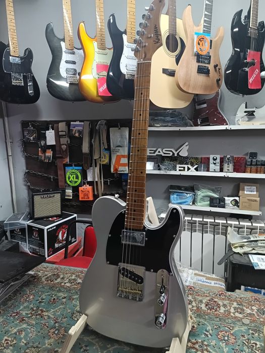 Kaysen telecaster silver sparkle новый