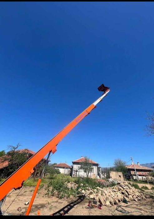 Транспорнти услуги с камион с кран с вишка и кантейнери под наем