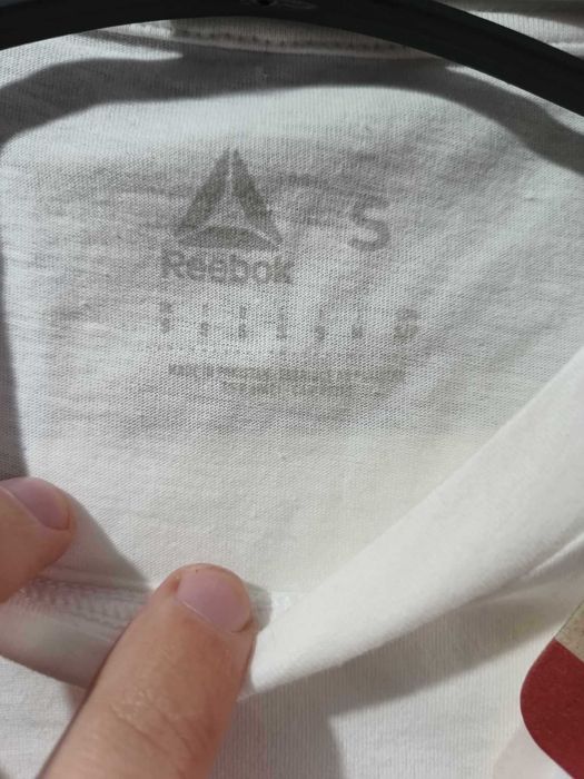 Reebok Performance Pure Cotton T-Shirt Mens Size S