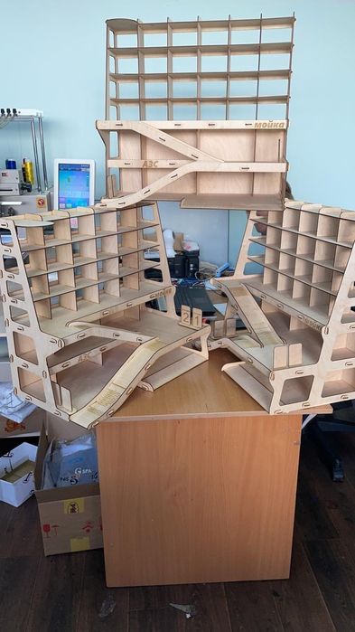 Парковка на 100 машинок