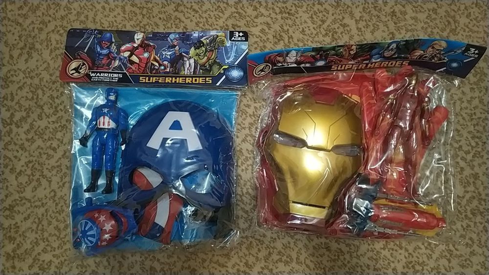 Акулы.Супергерои и их стреляющие аксессуары. Новые