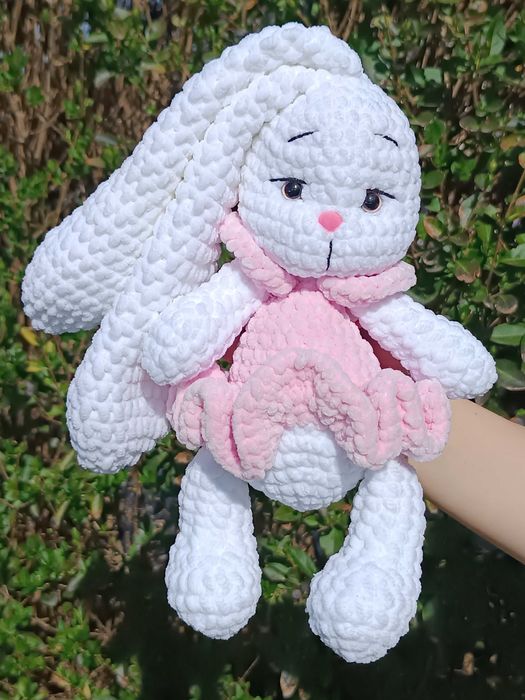 Плетени играчки -Зайка