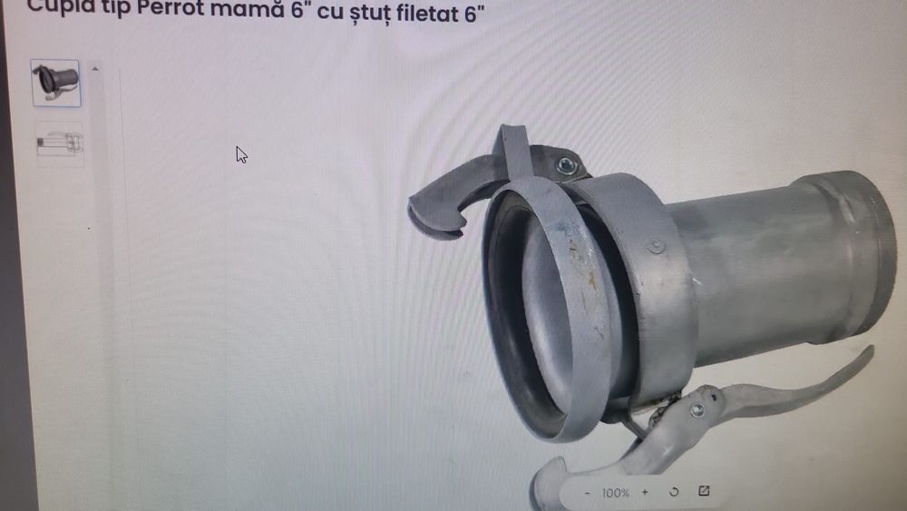 Cupla Perrot mama tata 6 toli cu filet pentru vidanja mutare directa î