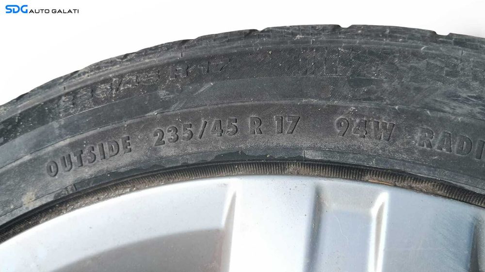 Janta Aliaj 235 45 17 R17 7.5Jx17H2 ET47 Skoda Superb 1 2002 - 2008 Cod 3AA601025E [M1122]