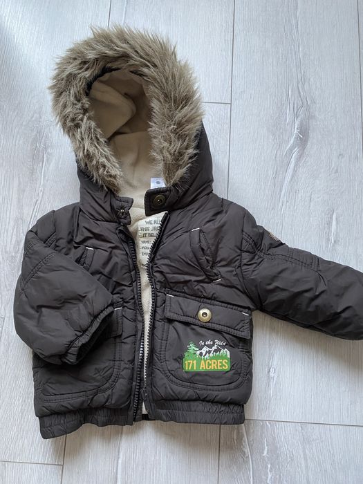 Куртка теплая (68 см)в отличном состоянии