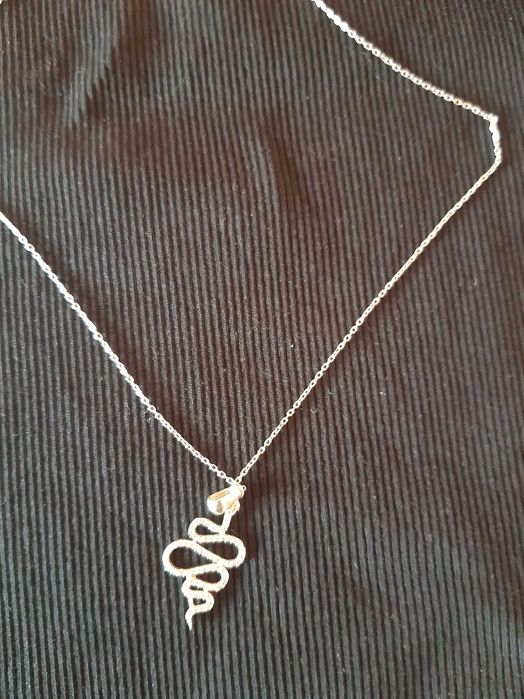 Верижка (синджирче), сребърна дамска чисто нова в кутийка