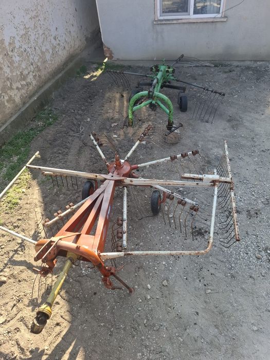 Coasa si grebla agricola