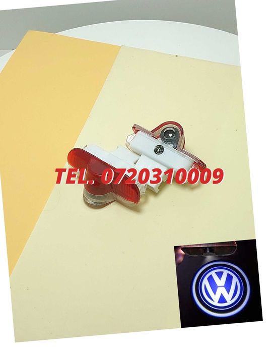 Set 2 Proiectoare Cu Logo Dedicate Volkswagen Golf 4 Boratouranpol